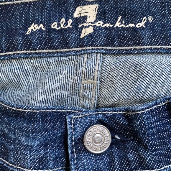7 For All Mankind Jeans  Womens Sz 28 - Picture 3 of 8